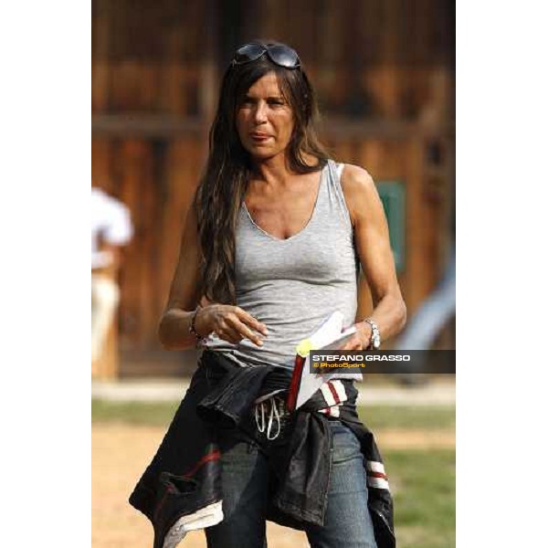 Laura Grizzetti at the Selected Yearlings Sales Settimo Milanese, 19-20th sept. 2008 ph. Stefano Grasso
