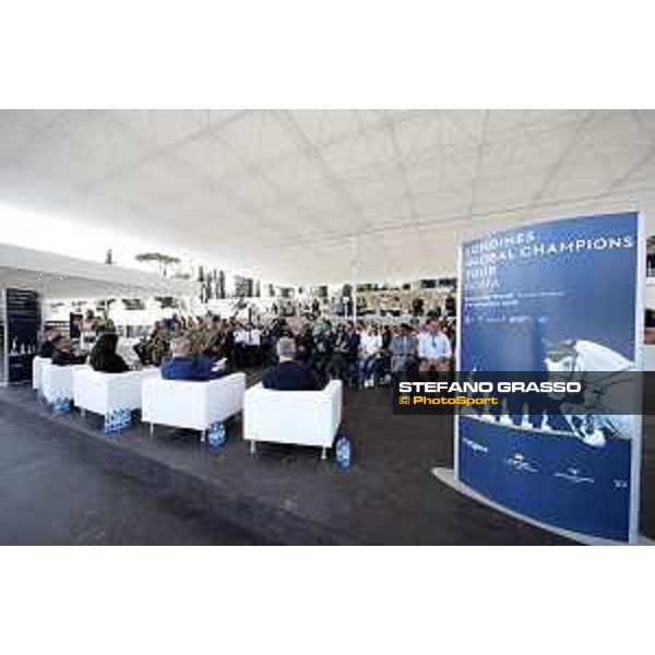 LGCT of Rome - The opening press conference of 4th edition of LGCT Rome Rome, Stadio dei Marmi - 04 September 2018 ph. Stefano Grasso/LGCT