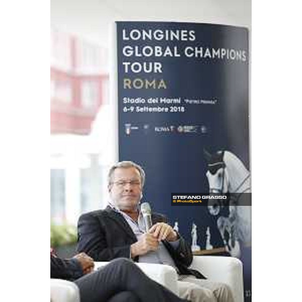 LGCT of Rome - Opening press conference -Marco Danese (LGCT Sport director) Rome, Stadio dei Marmi - 04 September 2018 ph. Stefano Grasso/LGCT