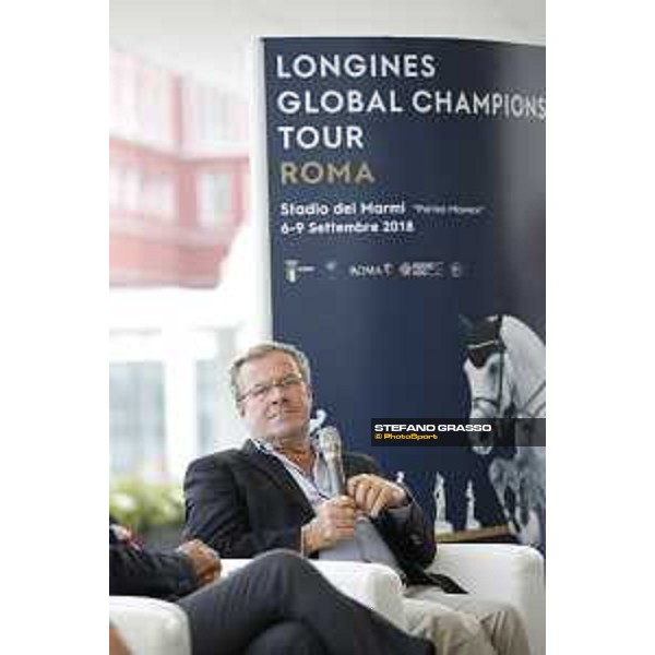 LGCT of Rome - Opening press conference -Marco Danese (LGCT Sport director) Rome, Stadio dei Marmi - 04 September 2018 ph. Stefano Grasso/LGCT