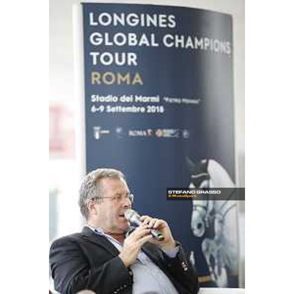 LGCT of Rome - Opening press conference -Marco Danese (LGCT Sport director) Rome, Stadio dei Marmi - 04 September 2018 ph. Stefano Grasso/LGCT
