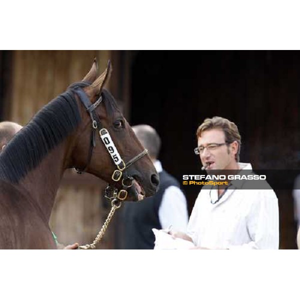 Fabrizio Camici at the Selected Yearlings Sales Settimo Milanese, 19-20th sept. 2008 ph. Stefano Grasso