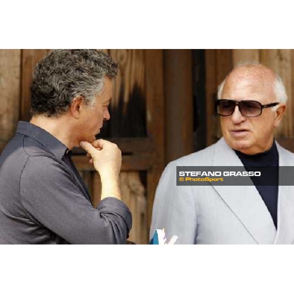Andrea and Sergio Scarpellini at the Selected Yearlings Sales Settimo Milanese, 19-20th sept. 2008 ph. Stefano Grasso