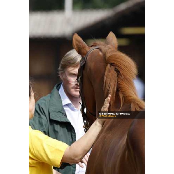 Richard Lancaster at the Selected Yearlings Sales Settimo Milanese, 19-20th sept. 2008 ph. Stefano Grasso