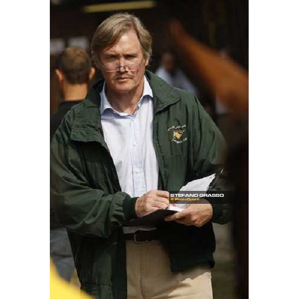 Richard Lancaster at the Selected Yearlings Sales Settimo Milanese, 19-20th sept. 2008 ph. Stefano Grasso