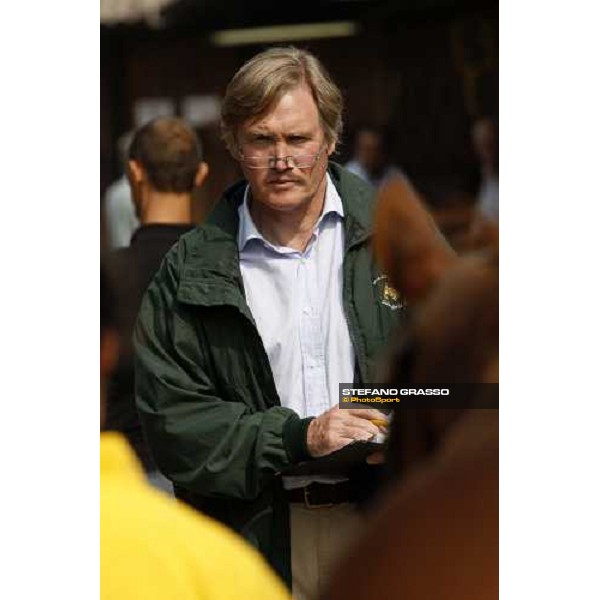 Richard Lancaster at the Selected Yearlings Sales Settimo Milanese, 19-20th sept. 2008 ph. Stefano Grasso