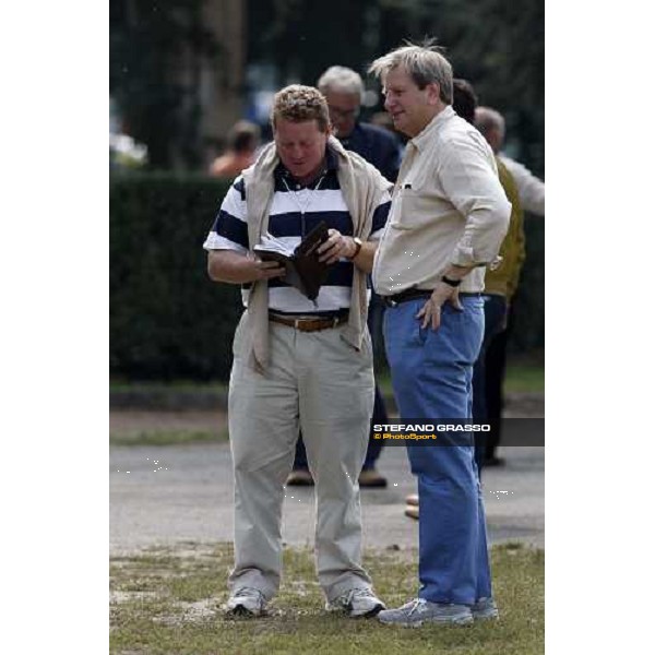 Con Marnane and Anthony Stroud at the Selected Yearlings Sales Settimo Milanese, 19-20th sept. 2008 ph. Stefano Grasso