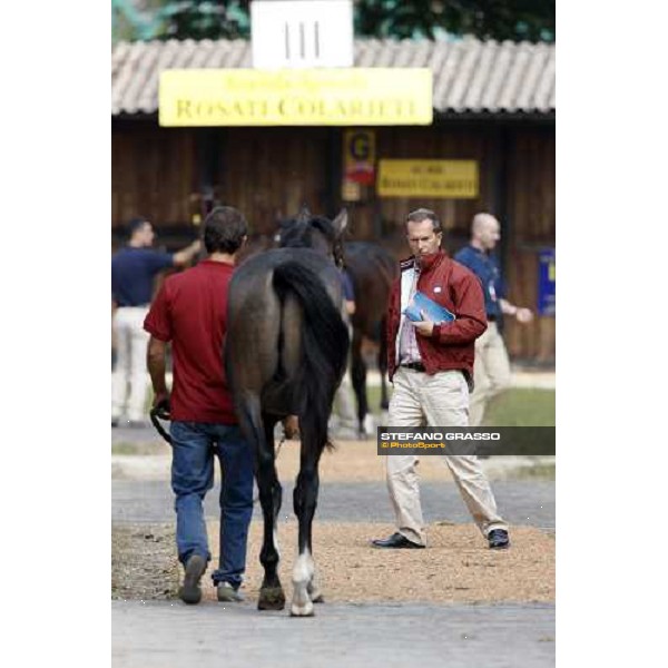 Maurizio Guarnieri at the Selected Yearlings Sales Settimo Milanese, 19-20th sept. 2008 ph. Stefano Grasso