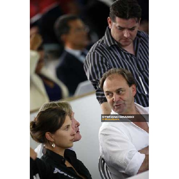 Tina Rau, Richard Lancaster and Angus Gold at the Selected Yearlings Sales Settimo Milanese, 19-20th sept. 2008 ph. Stefano Grasso
