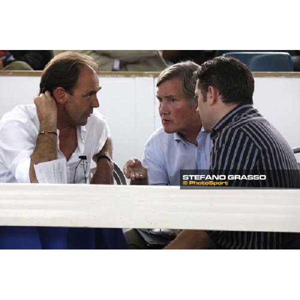 Angus Gold and Richard Lancaster at the Selected Yearlings Sales Settimo Milanese, 19-20th sept. 2008 ph. Stefano Grasso