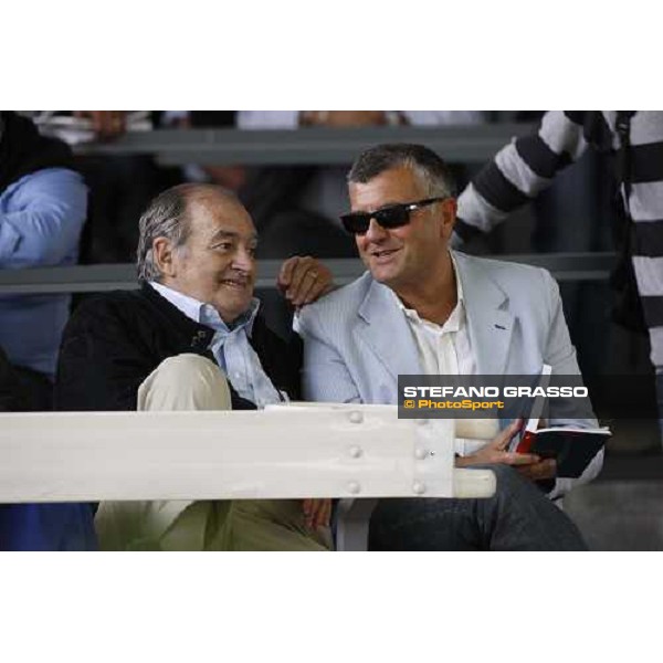 Franco Polidori and Francesco Ruffo della Scaletta at the Selected Yearlings Sales Settimo Milanese, 19-20th sept. 2008 ph. Stefano Grasso