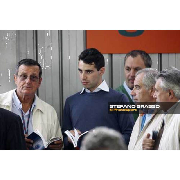 Luciano Salice, Marco Botti, Alduino and Giusepep Botti at the Selected Yearlings Sales Settimo Milanese, 19-20th sept. 2008 ph. Stefano Grasso