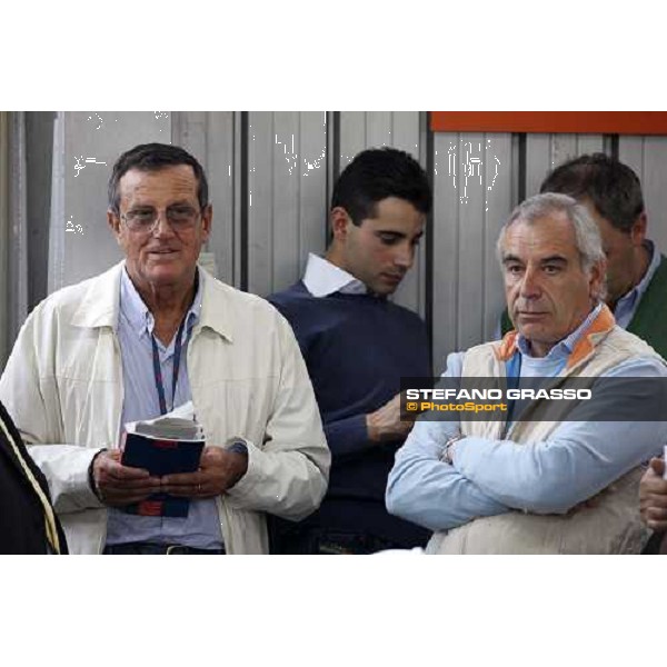 Luciano Salice, Marco Botti and Alduino Botti at the Selected Yearlings Sales Settimo Milanese, 19-20th sept. 2008 ph. Stefano Grasso