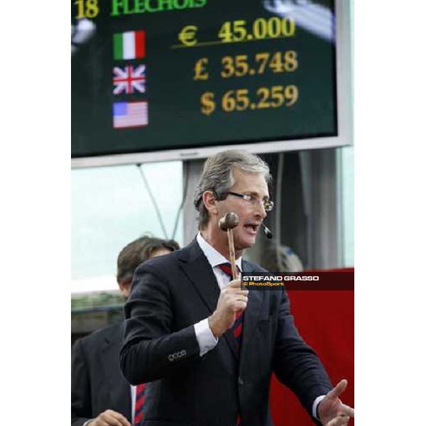 John O\' Kelly at the Selected Yearlings Sales Settimo Milanese, 19-20th sept. 2008 ph. Stefano Grasso