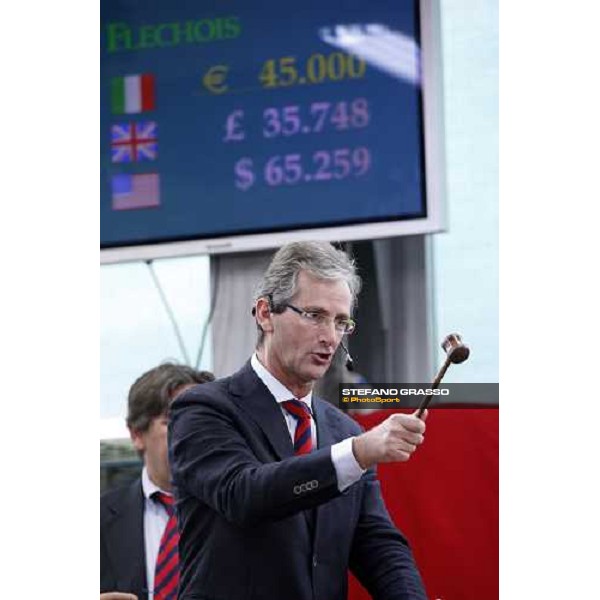 John O\' Kelly at the Selected Yearlings Sales Settimo Milanese, 19-20th sept. 2008 ph. Stefano Grasso