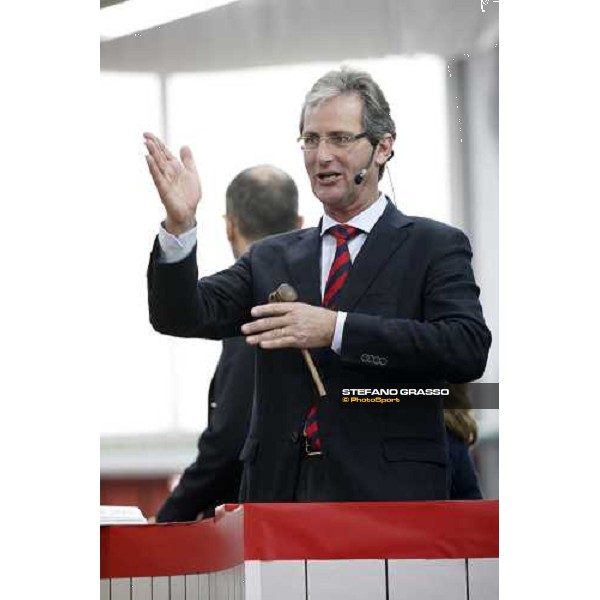 John O\' Kelly at the Selected Yearlings Sales Settimo Milanese, 19-20th sept. 2008 ph. Stefano Grasso