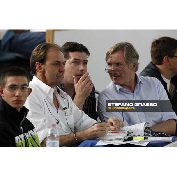 Angus Gold and Richard Lancaster at the Selected Yearlings Sales Settimo Milanese, 19-20th sept. 2008 ph. Stefano Grasso