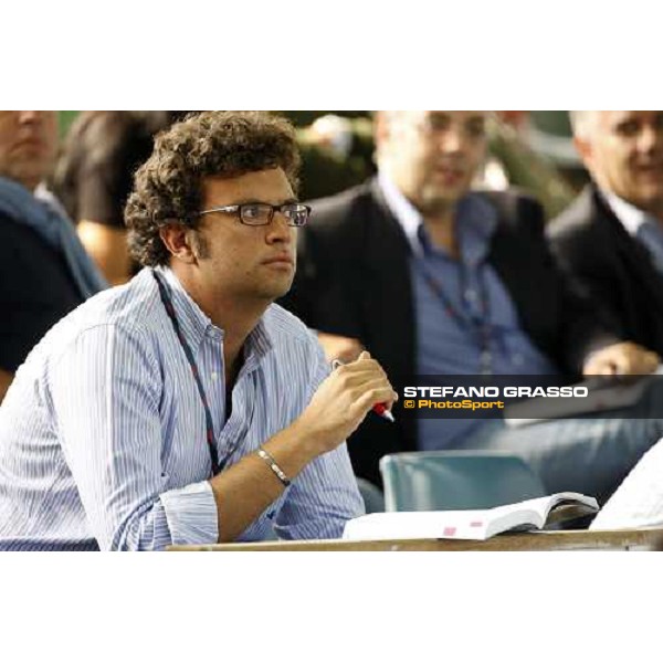 Jacopo Brischetto at the Selected Yearlings Sales Settimo Milanese, 19-20th sept. 2008 ph. Stefano Grasso