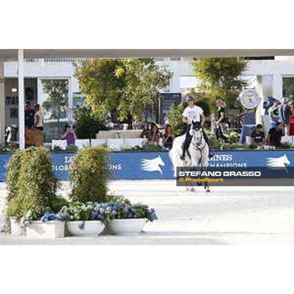 LGCT of Rome - Warm up - Bertram Allen (IRL) - Rome, Stadio dei Marmi, 6 September 2018 - ph.Stefano Grasso/LGCT