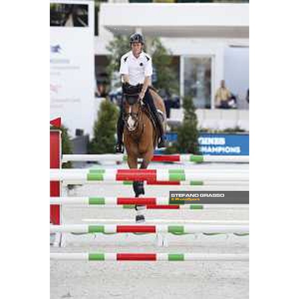 LGCT of Rome - Warm up - Scott Brash (GBR) - Rome, Stadio dei Marmi, 6 September 2018 - ph.Stefano Grasso/LGCT