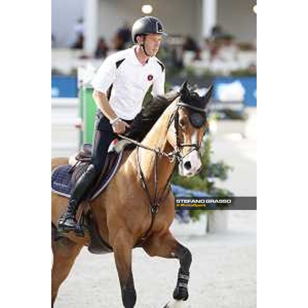 LGCT of Rome - Warm up - Scott Brash (GBR) - Rome, Stadio dei Marmi, 6 September 2018 - ph.Stefano Grasso/LGCT