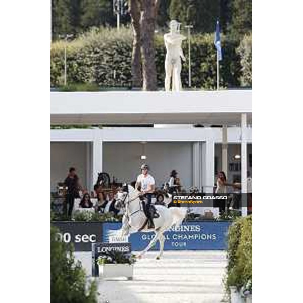 LGCT of Rome - Warm up - Bertram Allen (IRL) - Rome, Stadio dei Marmi, 6 September 2018 - ph.Stefano Grasso/LGCT