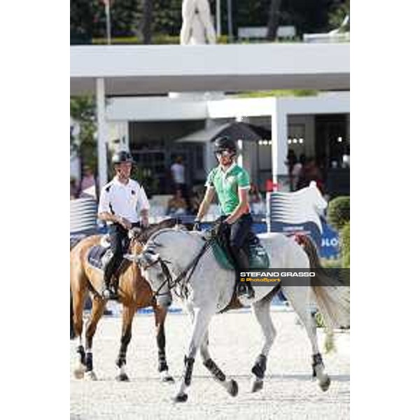 LGCT of Rome - Warm up - Lorenzo de Luca (ITA) - Rome, Stadio dei Marmi, 6 September 2018 - ph.Stefano Grasso/LGCT