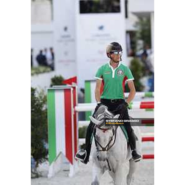 LGCT of Rome - Warm up - Lorenzo de Luca (ITA) - Rome, Stadio dei Marmi, 6 September 2018 - ph.Stefano Grasso/LGCT