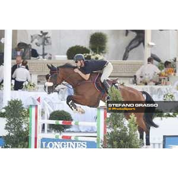 LGCT of Rome - Warm up - Peder Fredricson (SWE) - Rome, Stadio dei Marmi, 6 September 2018 - ph.Stefano Grasso/LGCT