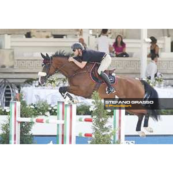 LGCT of Rome - Warm up - Peder Fredricson (SWE) - Rome, Stadio dei Marmi, 6 September 2018 - ph.Stefano Grasso/LGCT