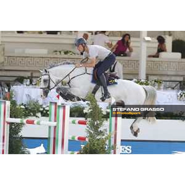 LGCT of Rome - Warm up - Christian Ahlmann (GER) - Rome, Stadio dei Marmi, 6 September 2018 - ph.Stefano Grasso/LGCT
