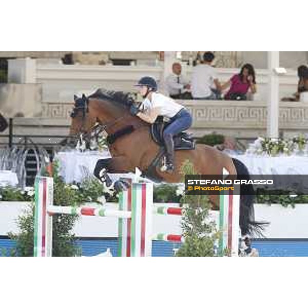 LGCT of Rome - Warm up - Lillie Keenan (USA) - Rome, Stadio dei Marmi, 6 September 2018 - ph.Stefano Grasso/LGCT