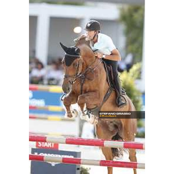 LGCT of Rome - Warm up - Eric Van Der Vleuten (NED) - Rome, Stadio dei Marmi, 6 September 2018 - ph.Stefano Grasso/LGCT