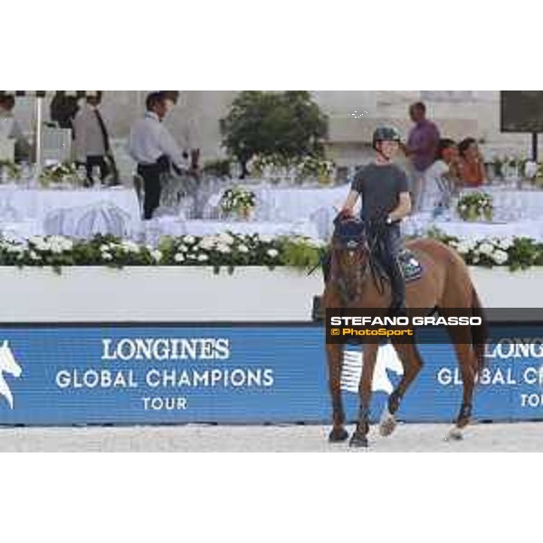 LGCT of Rome - Warm up - Ben Maher (GBR) - Rome, Stadio dei Marmi, 6 September 2018 - ph.Stefano Grasso/LGCT
