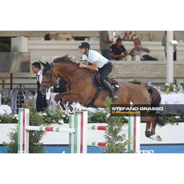 LGCT of Rome - Warm up - Eric Van Der Vleuten (NED) - Rome, Stadio dei Marmi, 6 September 2018 - ph.Stefano Grasso/LGCT