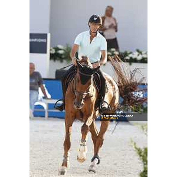 LGCT of Rome - Warm up - Eric Van Der Vleuten (NED) - Rome, Stadio dei Marmi, 6 September 2018 - ph.Stefano Grasso/LGCT