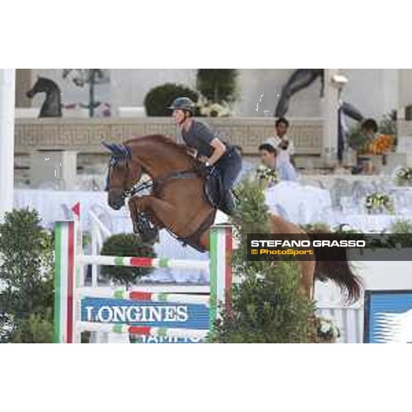 LGCT of Rome - Warm up - Ben Maher (GBR) - Rome, Stadio dei Marmi, 6 September 2018 - ph.Stefano Grasso/LGCT