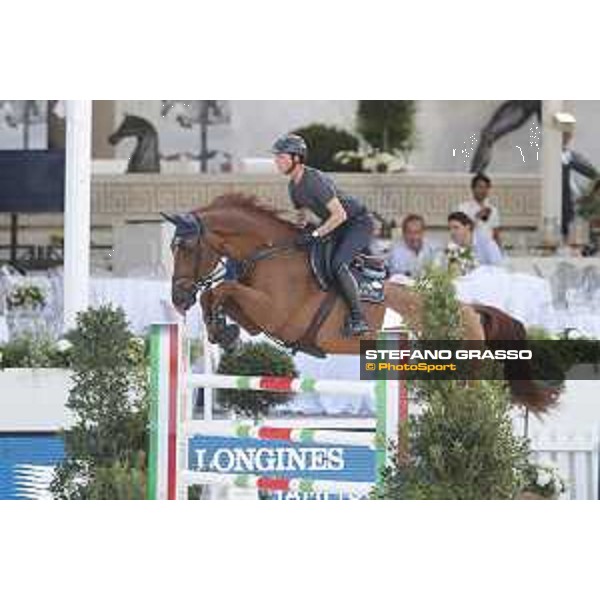 LGCT of Rome - Warm up - Ben Maher (GBR) - Rome, Stadio dei Marmi, 6 September 2018 - ph.Stefano Grasso/LGCT