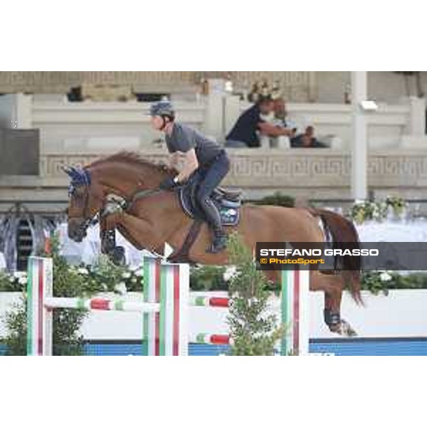 LGCT of Rome - Warm up - Ben Maher (GBR) - Rome, Stadio dei Marmi, 6 September 2018 - ph.Stefano Grasso/LGCT