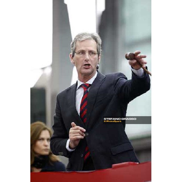 John O\' Kelly at the Selected Yearlings Sales Settimo Milanese, 19-20th sept. 2008 ph. Stefano Grasso