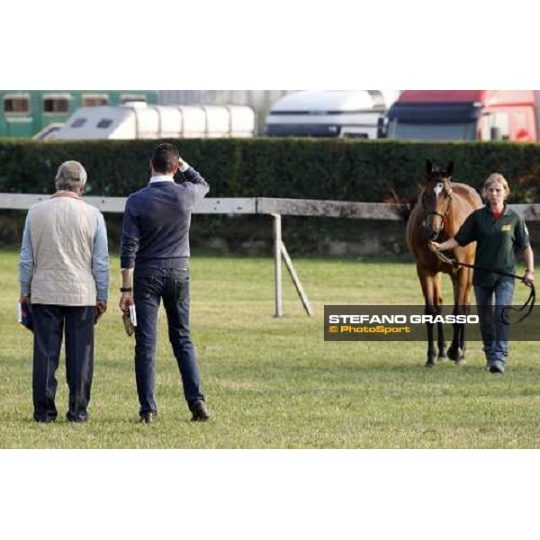 Alduino and Marco Botti at the Selected Yearlings Sales Settimo Milanese, 19-20th sept. 2008 ph. Stefano Grasso