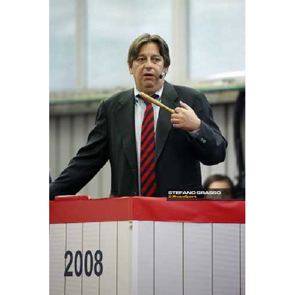 Franco Raimondi at the Selected Yearlings Sales Settimo Milanese, 19-20th sept. 2008 ph. Stefano Grasso