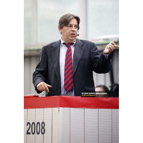 Franco Raimondi at the Selected Yearlings Sales Settimo Milanese, 19-20th sept. 2008 ph. Stefano Grasso