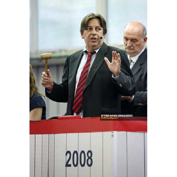 Franco Raimondi at the Selected Yearlings Sales Settimo Milanese, 19-20th sept. 2008 ph. Stefano Grasso