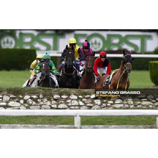 Raffaele Romano on Fatal Mac wins the 64¡ Premio delle Nazioni - Mem. M.Rocca Merano Maia, 26th sept. 2008 ph. Stefano Grasso
