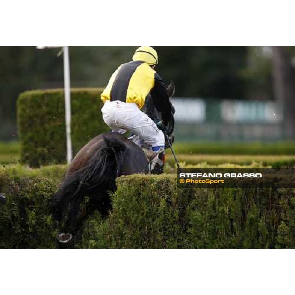 Raffaele Romano on Fatal Mac wins the 64¡ Premio delle Nazioni - Mem. M.Rocca Merano Maia, 26th sept. 2008 ph. Stefano Grasso