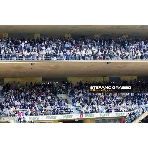 a view of the grandstand during the 69.¡Gran Premio Merano Forst Merano, 28th sep. 2008 ph. Stefano Grasso