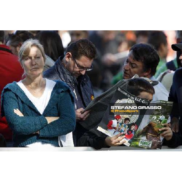 racegoers before the start of the 69.¡Gran Premio Merano Forst Merano, 28th sep. 2008 ph. Stefano Grasso