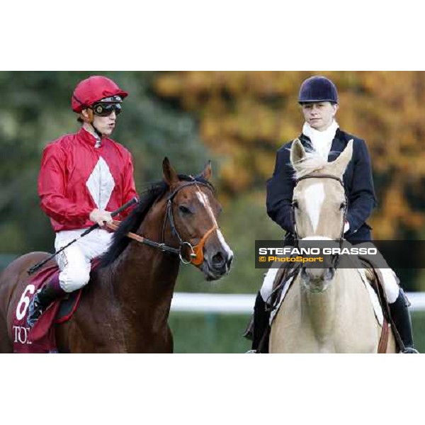Christophe Soumillon on Paco Boy comes back after winning the Total Prix de la Foret Paris Longchamp, 4th oct. 2008 ph. Stefano Grasso