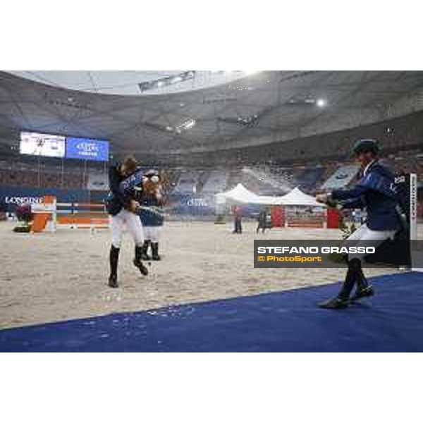 Longines Beijing Masters Champagne - Daniel Desumer and Henrik von Eckermann Beijing, 14 nov. 2018 - ph.Stefano Grasso/LBM